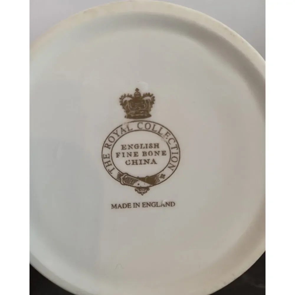 The Royal Collection God Save The Queen Cup English Fine Bone China
